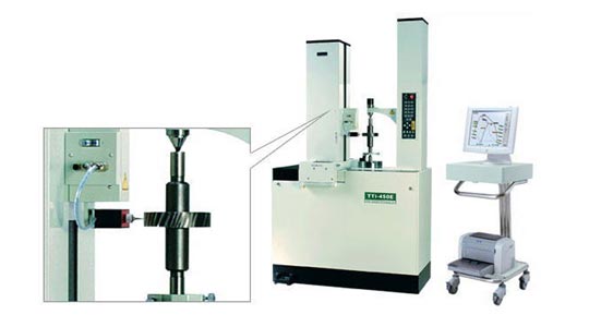 CNC VECHICLE GEAR TESTING MACHINE TTi-450E - CHIEN CHENG PRECISION CO., LTD. - Gear Striker Helical gear Helical gear Pulley wheel Bolt grinding process