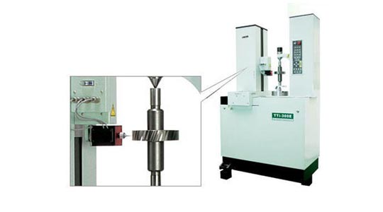 CNC VECHICLE GEAR TESTING MACHINE TTi-600E - CHIEN CHENG PRECISION CO., LTD. - Gear Striker Helical gear Helical gear Pulley wheel Bolt grinding process